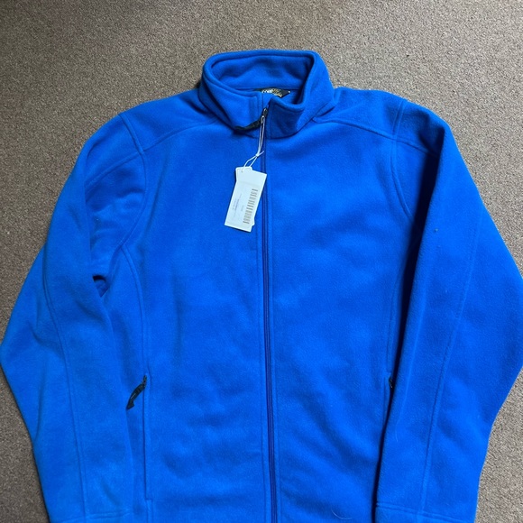 core 365 Other - Men’s Core 365 fleece jacket in royal blue size large NWOT